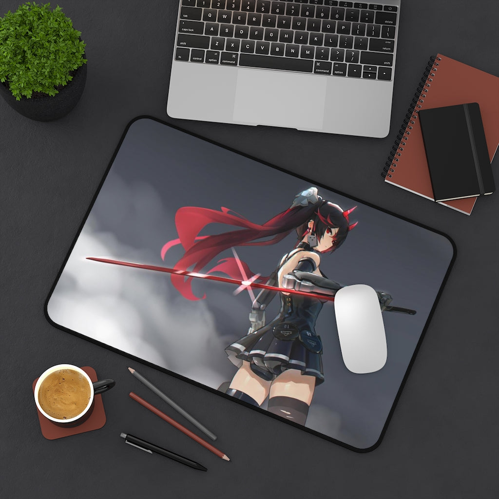 Punishing Gray Raven Sexy Mousepad - Lucia Gaming Desk Mat - Gamer Playmat