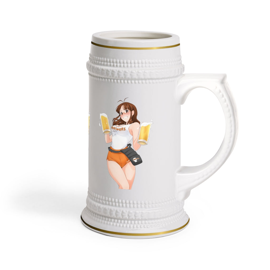 Beer Stein Mug - Sexy Gift for Beer Lover - Akizuki Ritsuko iDOLM@STER Hooters