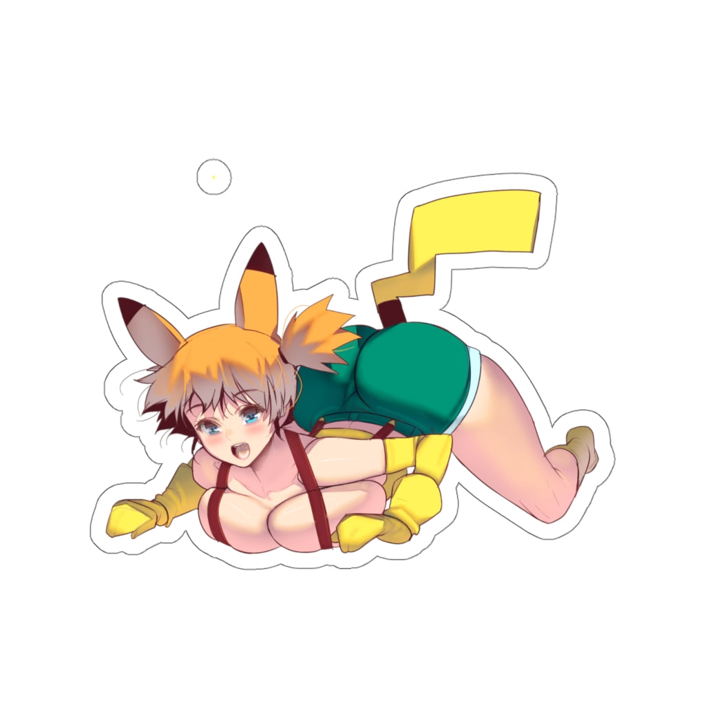 Misty Pikachu Pokemon Waterproof Sticker - Ecchi Vinyl Decal