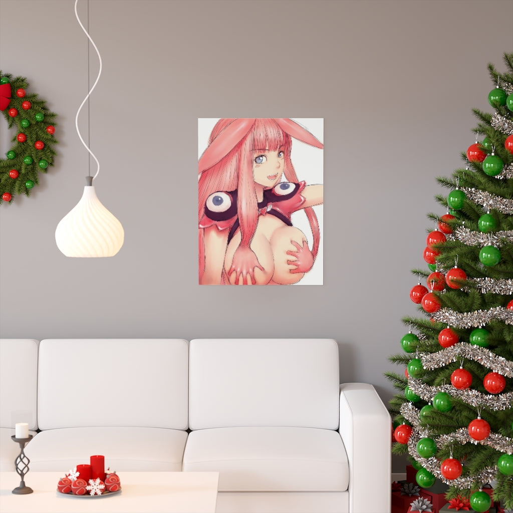 Protean Assassin Melona Queen's Blade Poster - Lewd Premium Matte Vertical Poster - Adult Wall Art