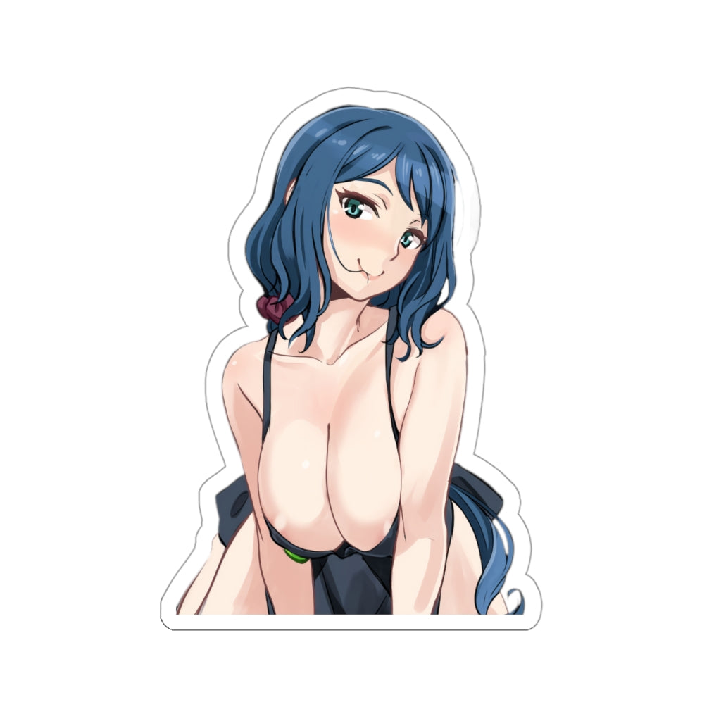 Big Boobs Iori Rinko Gundam Waterproof Sticker - Ecchi Vinyl Decal