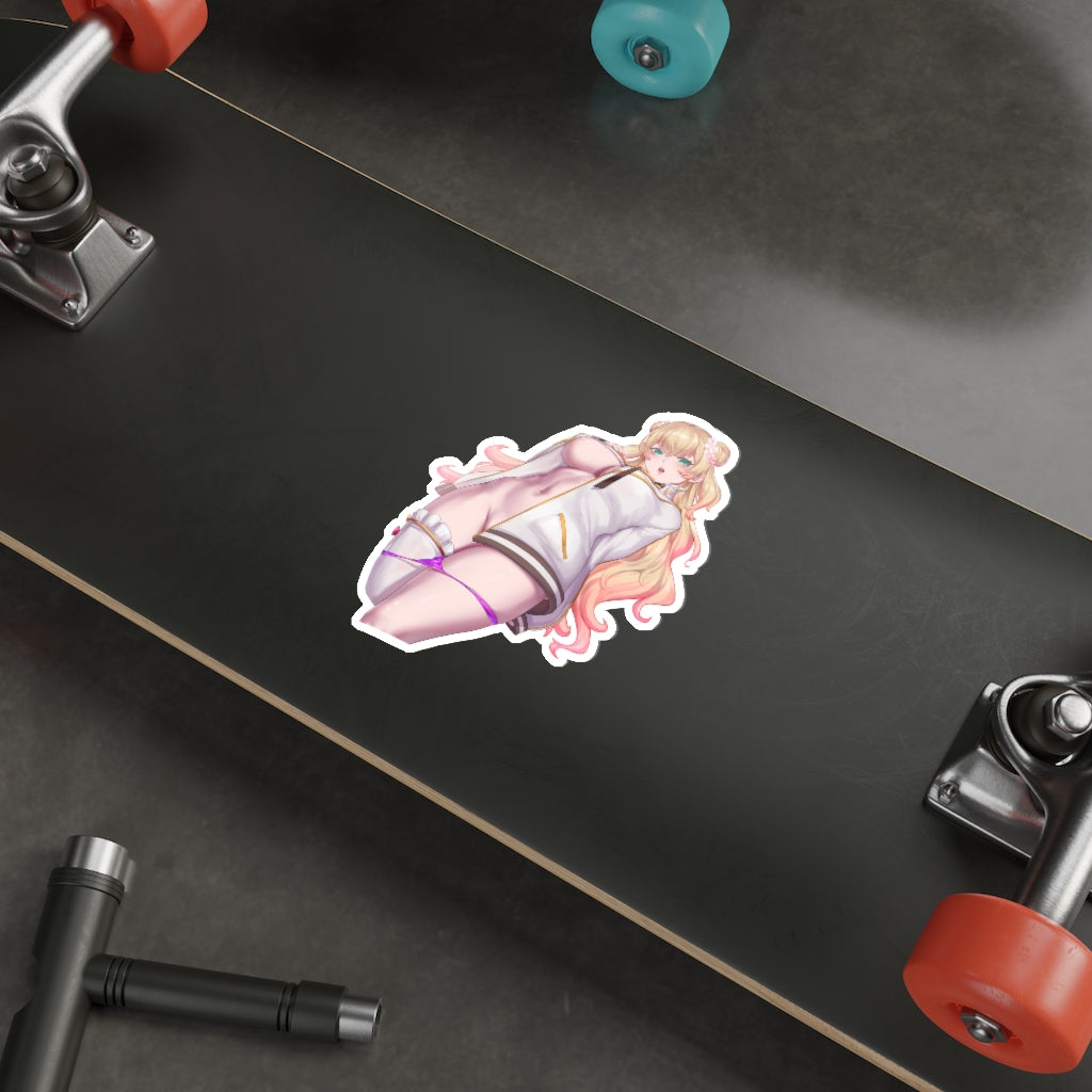 Sexy Momosuzu Nene Hololive Waterproof Sticker - Ecchi Vinyl Decal