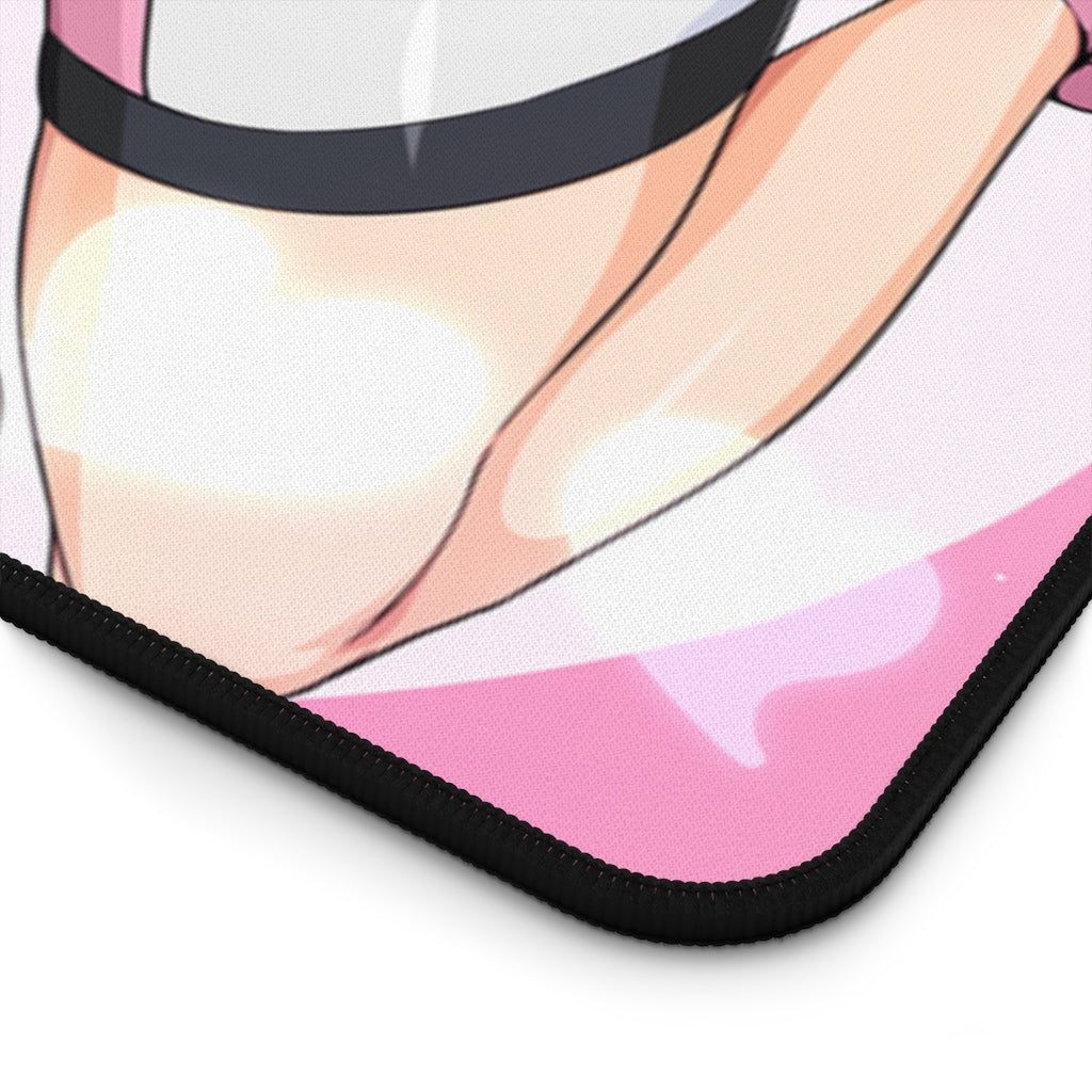 Gundam Ecchi Mousepad - Hoshino Fumina And Mirai Kamiki Big Boobs Desk Mat - Large Mouse Pad