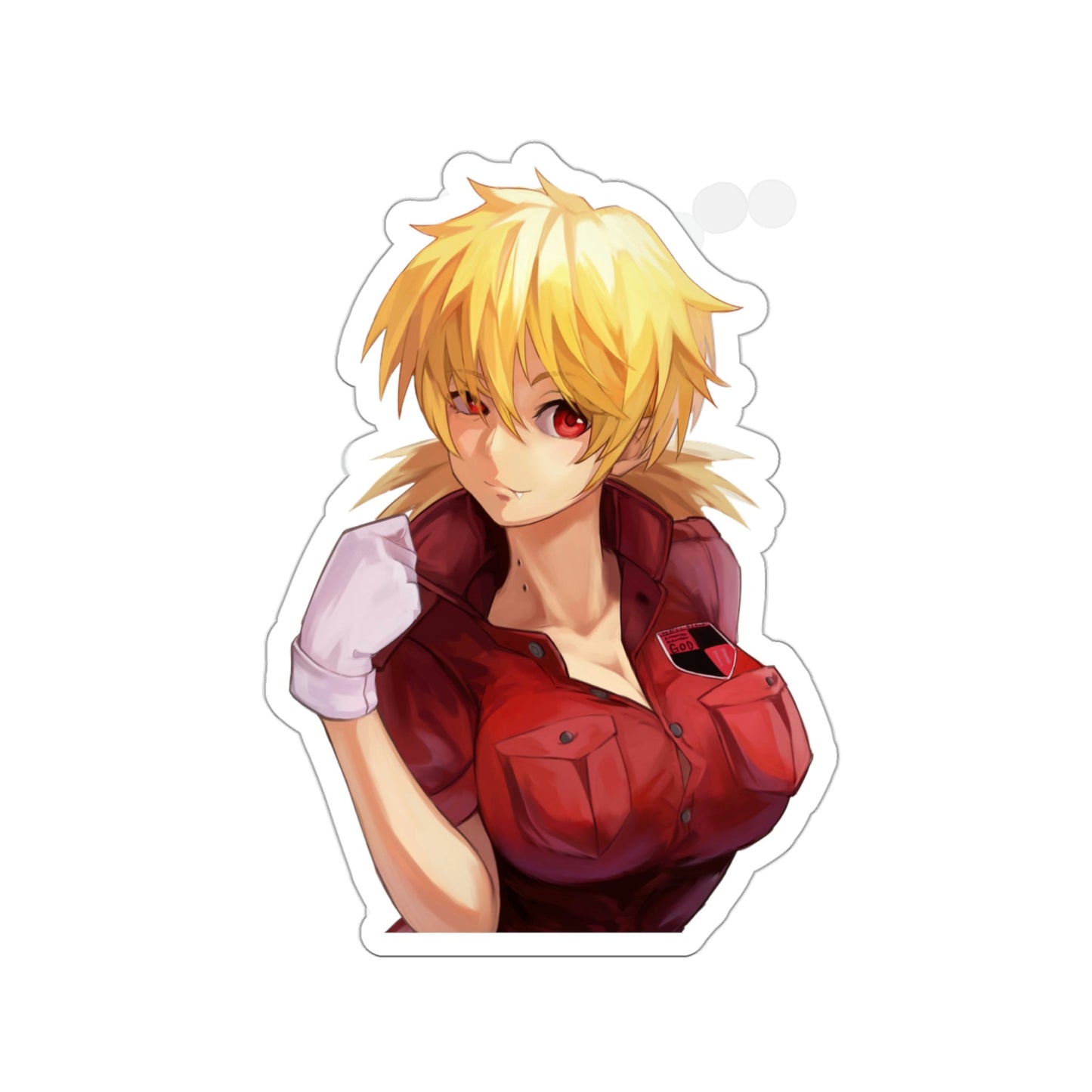 Hellsing Sexy Peeker Victoria Seras Waterproof Sticker - Weatherproof Vinyl Car Decal