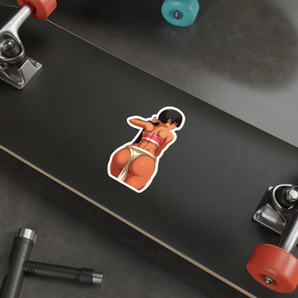 Bg Butt Chel Road To El Dorado Waterproof Sticker - Ecchi Vinyl Decal