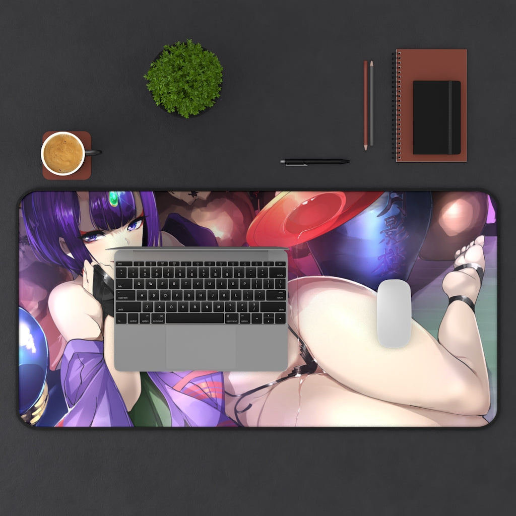 Fate Grand Order Ecchi Mousepad - Shuten Douji Large Desk Mat - Mouse Pad