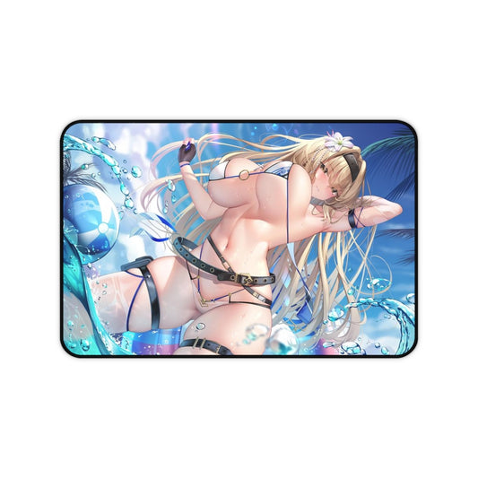 Punishing Gray Raven Sexy Mousepad - Big Boobs Bianca Ecchi Desk Mat - Playmat