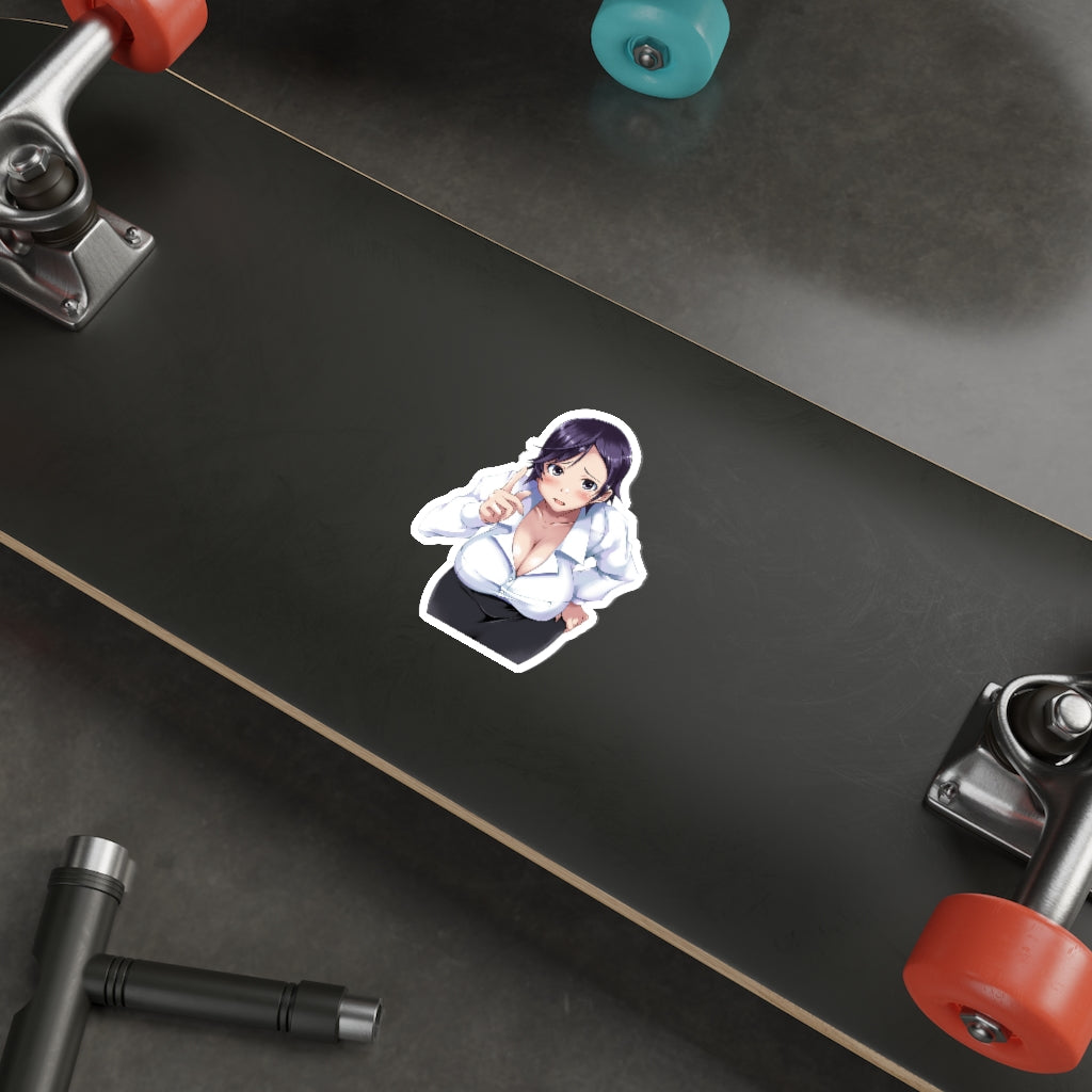 Gal Gun Rena Kuribayashi Big Boobs Ecchi Vinyl Decal Waterproof Sticker - Ecchi Vinyl Decal