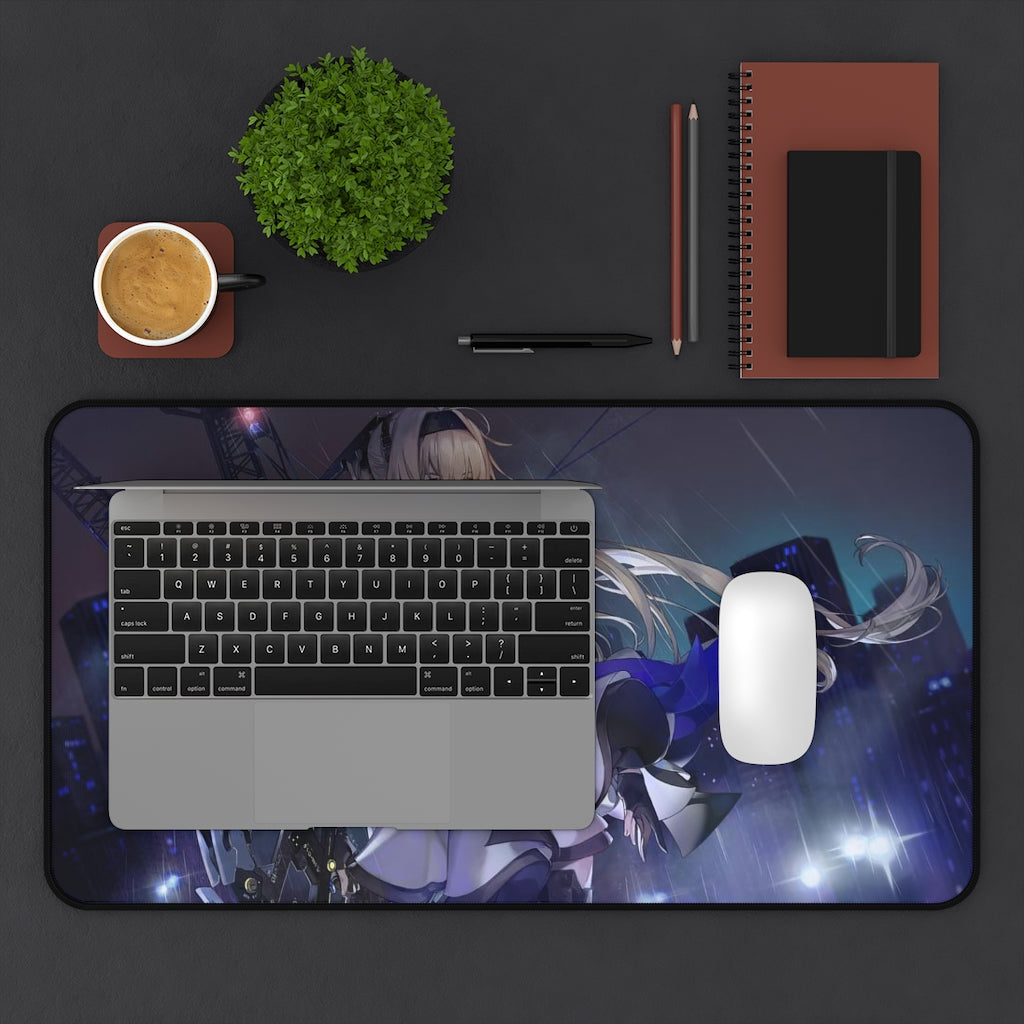 Punishing Gray Raven Mousepad - Bianca Gaming Desk Mat - Gamer Playmat