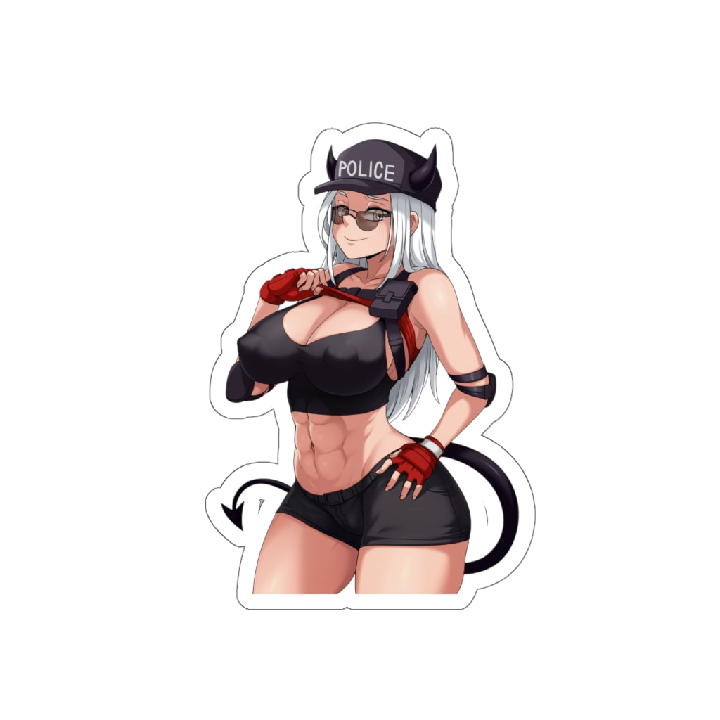 Sexy Helltaker Justice Waterproof Sticker - Ecchi Vinyl Decal