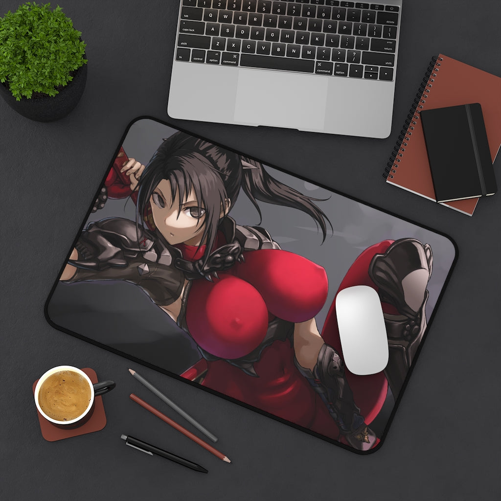 Soul Calibur Sexy Tits Taki Desk Mat - Non Slip Gaming Mousepad