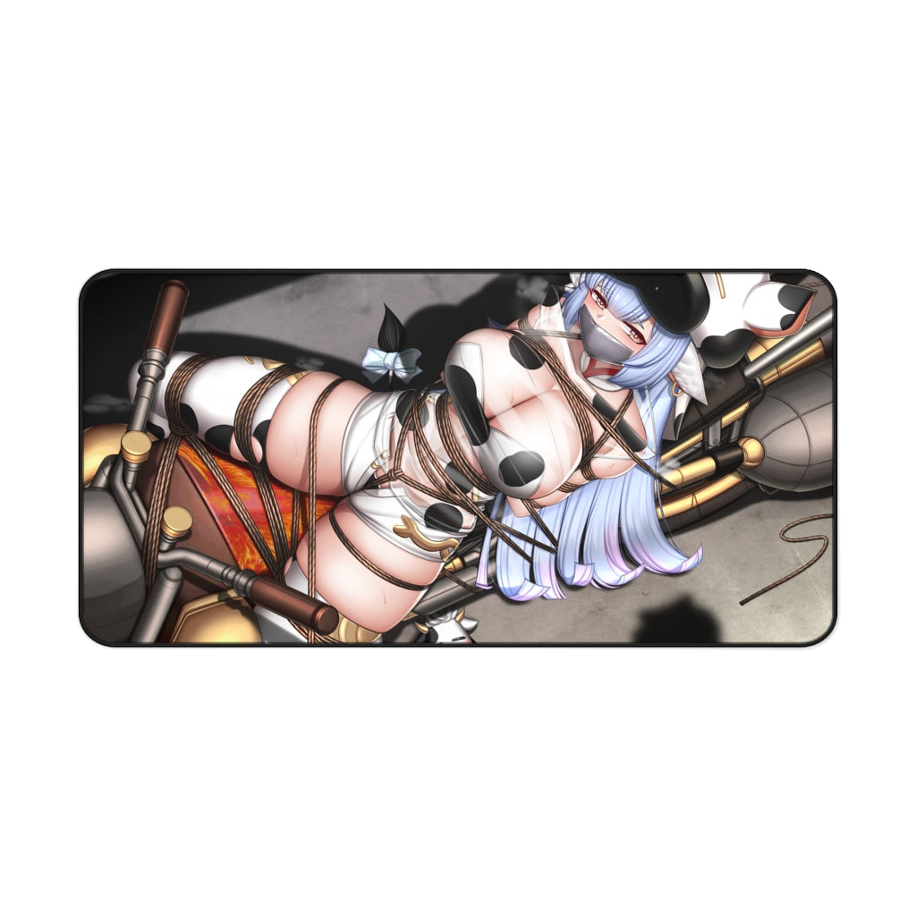 Granblue Fantasy Sexy Mousepad - Cow Girl Shatola Bondage Anime Desk Mat - Ecchi Playmat