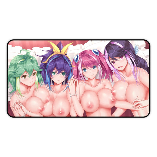 Nude Tits Bracelet Girls Yugioh Desk Mat - Lewd Mousepad - Sexy Anime Girls Playmat