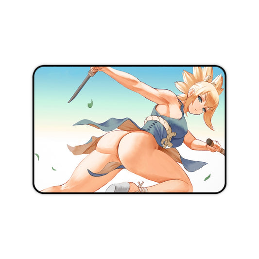 Sexy Kohaku Butt Dr Stone Gaming Desk Mat - Anime Mousepad - Sexy Girl Playmat