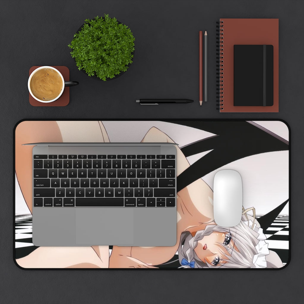 High School Dxd Sexy Mousepad - Nude Grayfia Lucifuge Ecchi Desk Mat - Highschool Dxd Playmat