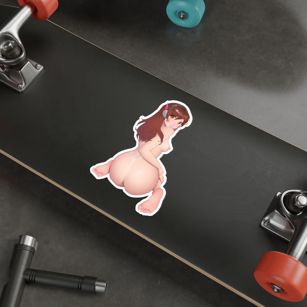 Overwatch Nude D.Va Waterproof Sticker Decal