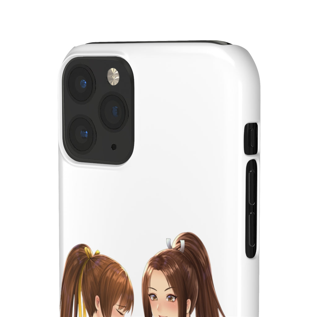 Oppai Anime Phone Case - Kawaii Aesthetic Snap Case - iPhone 13