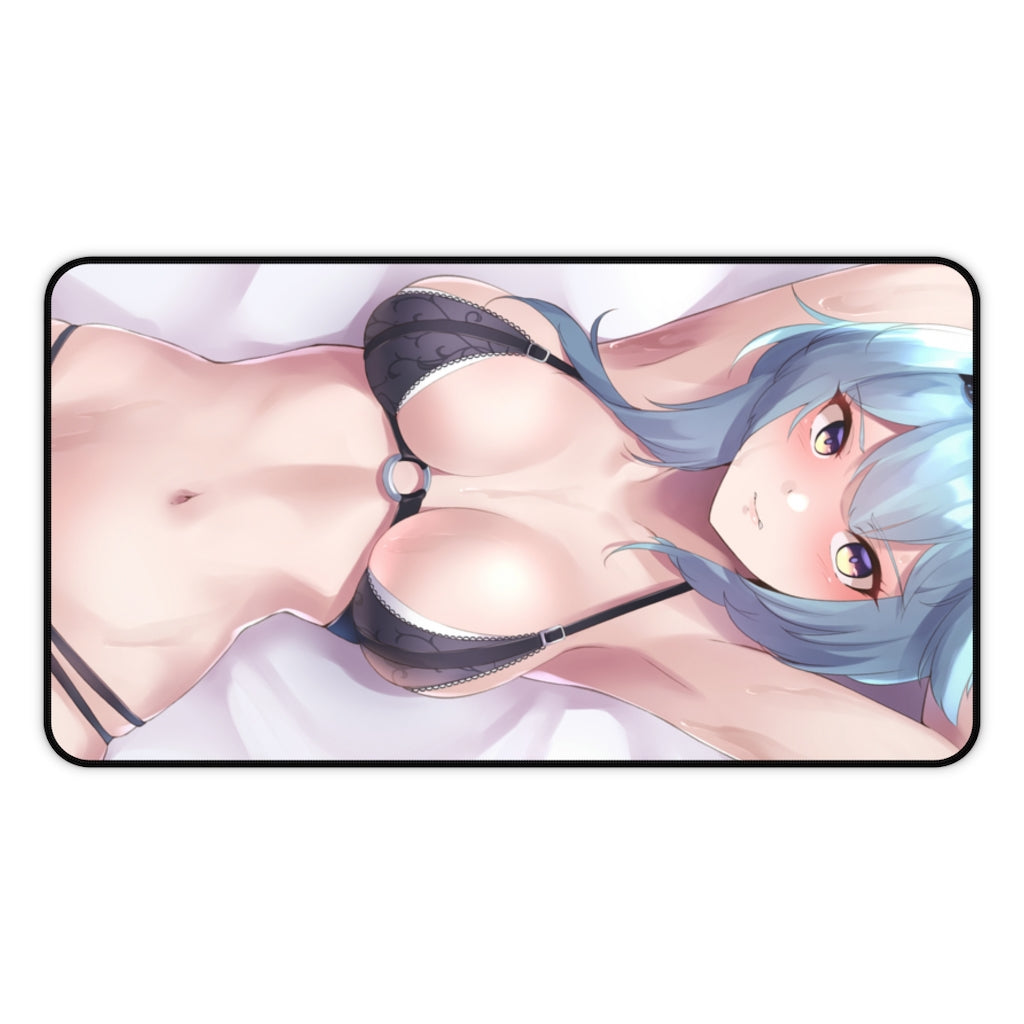 Genshin Impact Sexy Eula Lingerie Desk Mat - Non Slip Mousepad