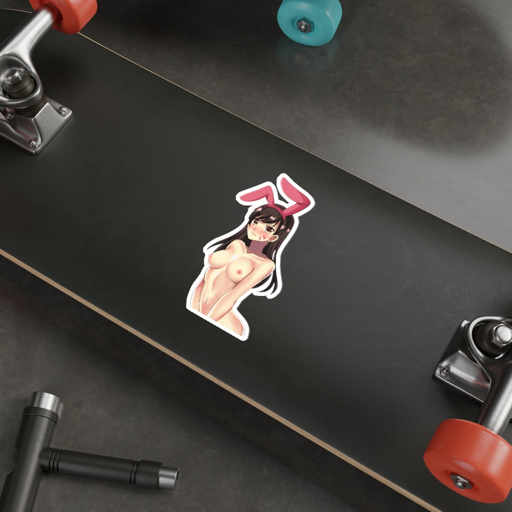 Overwatch Topless Bunngy Girl D.Va Waterproof Sticker Decal