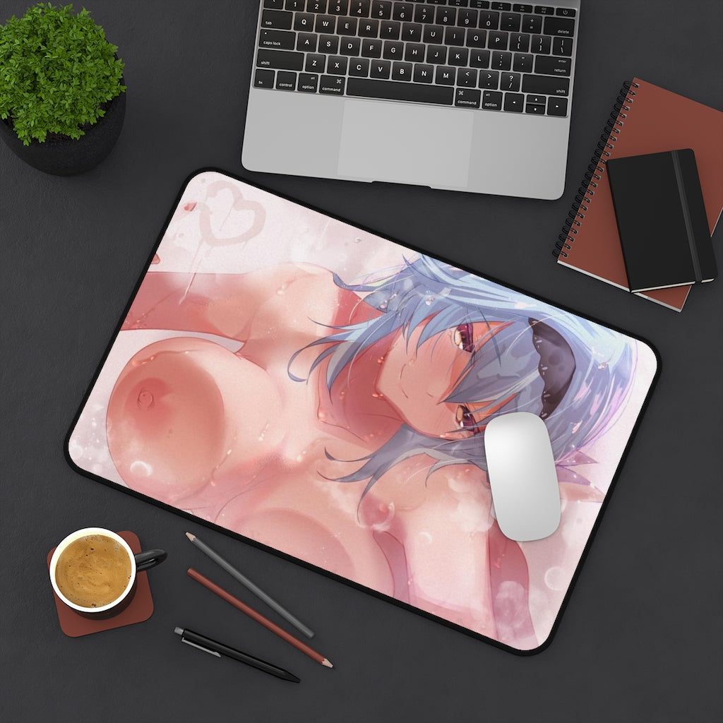 Nude Tits Ganyu Genshin Impact Desk Mat - Non Slip Mousepad