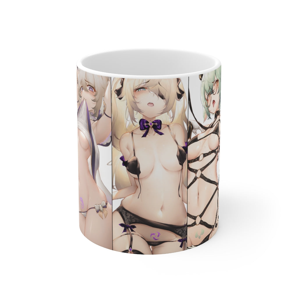 Genshin Impact Sexy Waifus Mug 11oz