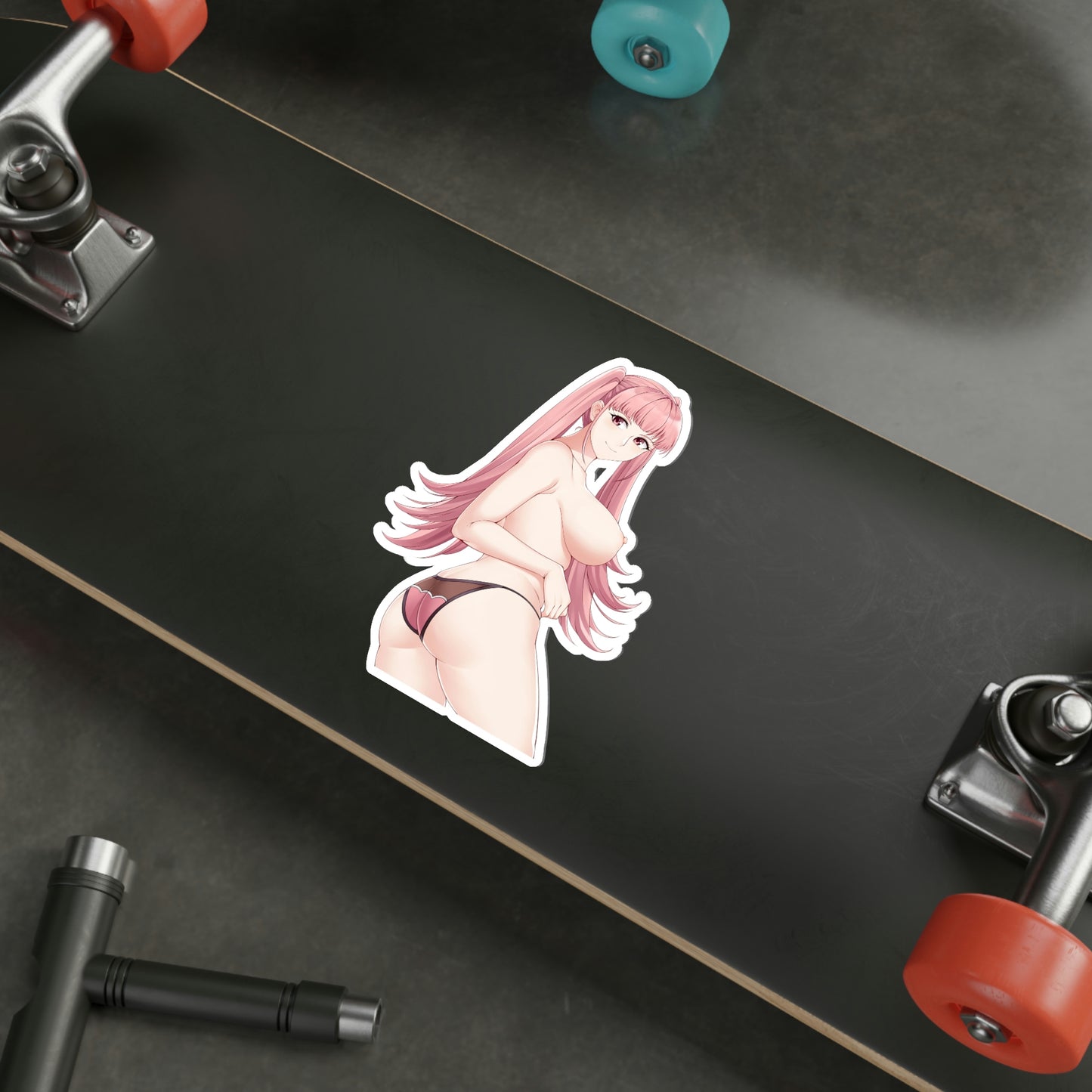 Fire Emblem Three Houses Topless Hilda Valentine Waterproof Sticker - Ecchi Vinyl Decal