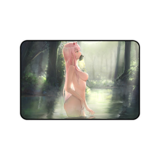 Tapis de souris antidérapant Darling In The Franxx Nude Zero Two