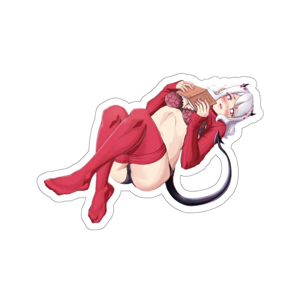 Sexy Lingerie Bra Modeus Helltaker Waterproof Sticker - Ecchi Vinyl Decal