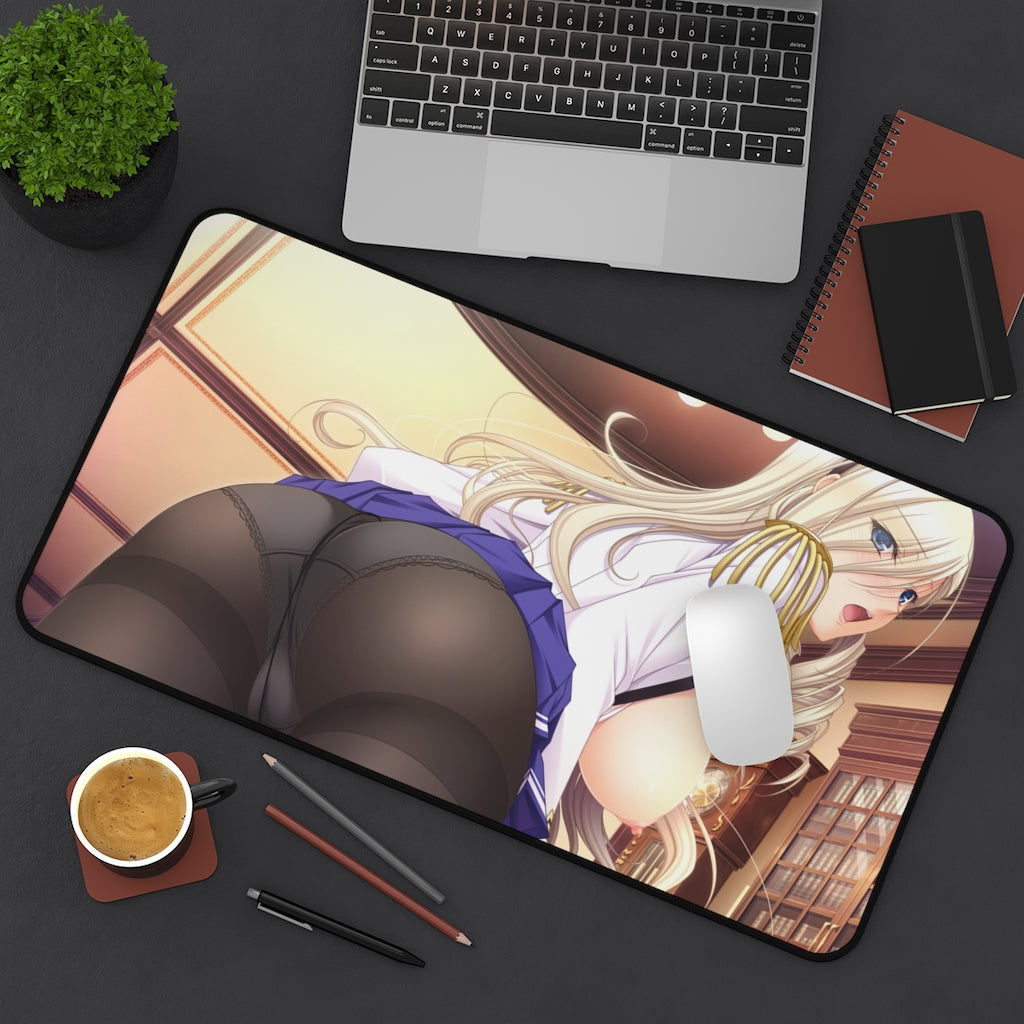 Celia Kumani Entory Walkure Romanze  Thick Ass Desk Mat - Sexy Anime Girl Mousepad - Gaming Playmat