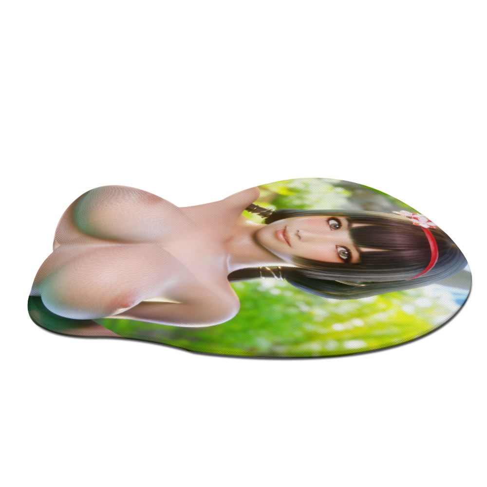 Anime 3D Boobs mousepad with Wrist Rest | Sexy Oppai Mouse pad for PC | Oppai mousepad with wrist support