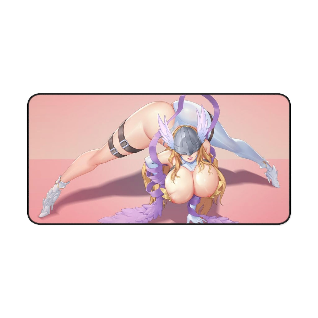 Digimon Ecchi Mousepad - Thick Angewomon Playmat - Large Desk Mat