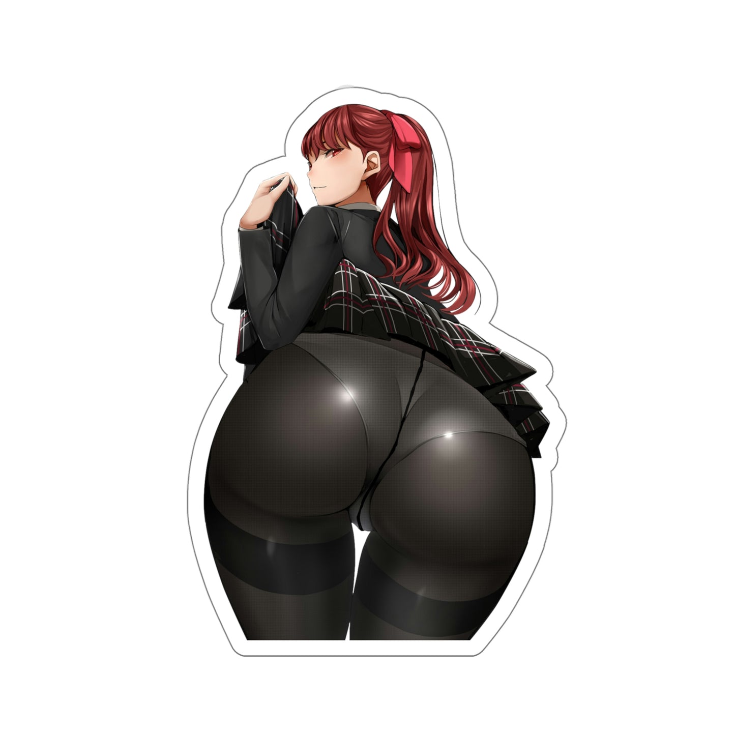 Persona 5 Waterproof Sticker - Big Butt Kasumi Yoshizawa Ecchi Vinyl Car Decal