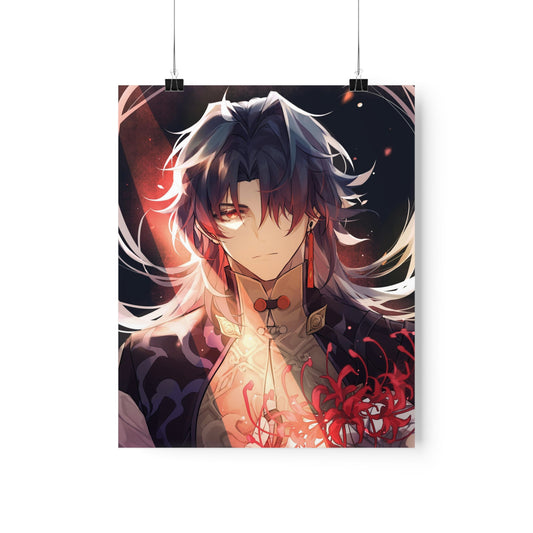 Blade Honkai Star Rail Poster - Gaming Decor Wall Art - Premium Matte Vertical Poster