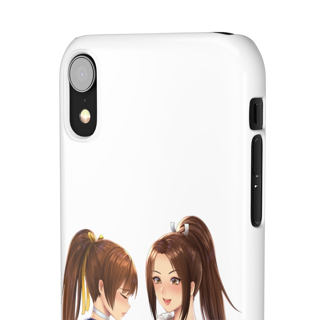 Oppai Anime Phone Case - Kawaii Aesthetic Snap Case - iPhone 13