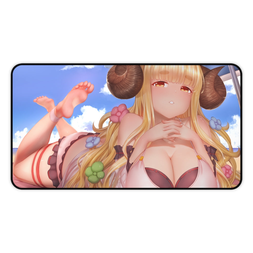 Granblue Fantasy Sexy Mousepad - Anila Big Boobs Anime Large Desk Mat - Ecchi Playmat