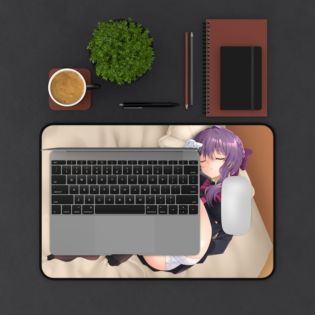 Seraph of The End Sexy Mousepad - Cute Butt Hiragi Shinoa Desk Mat - Ecchi Manga Playmat