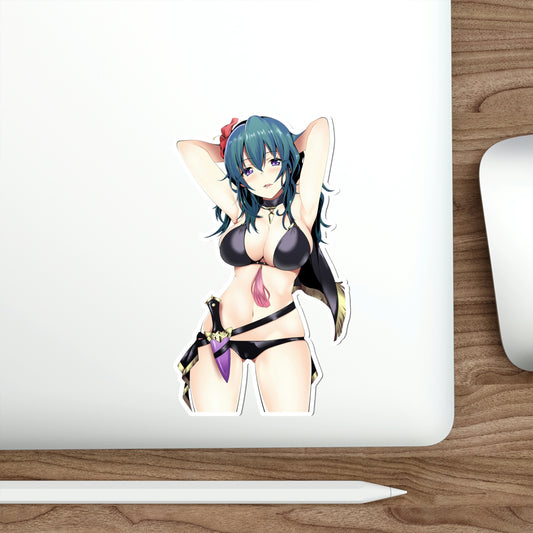 Fire Emblem Three Houses Bikini Byleth Waterproof Sticker - Ecchi Vinyl Decal