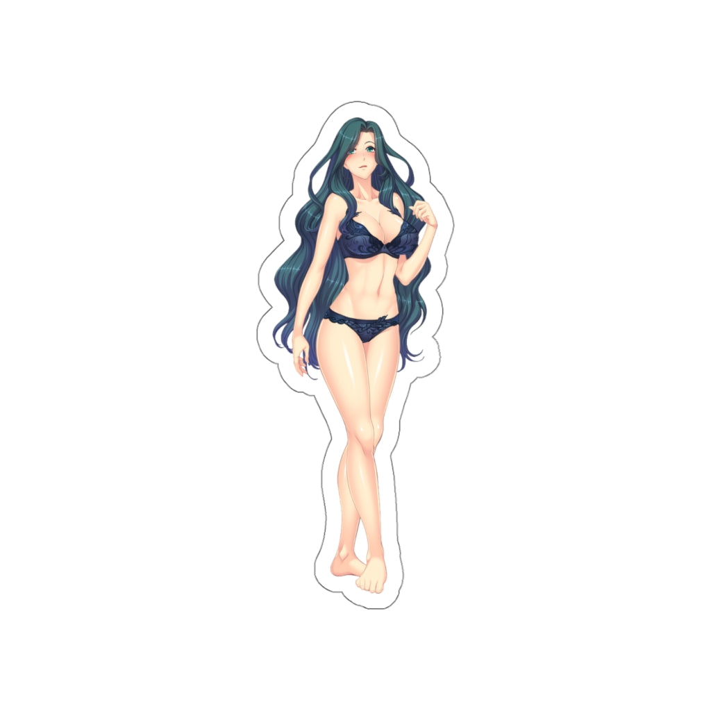 Taimanin Kurenai Makishima Ayame Sexy Lingerie Ecchi Vinyl Decal Waterproof Sticker - Ecchi Vinyl Decal