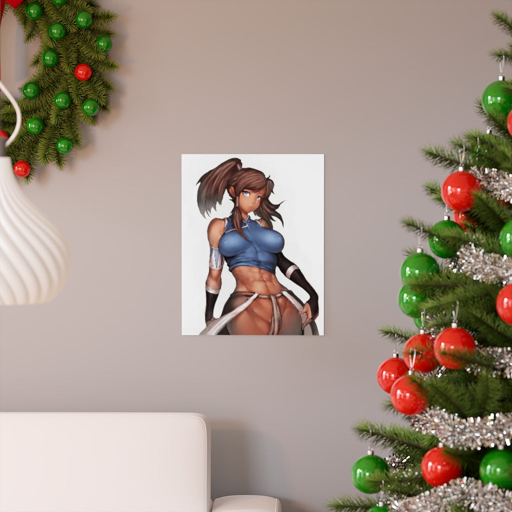 The Legend of Korra Avatar Poster - Lewd Premium Matte Vertical Poster - Adult Wall Art