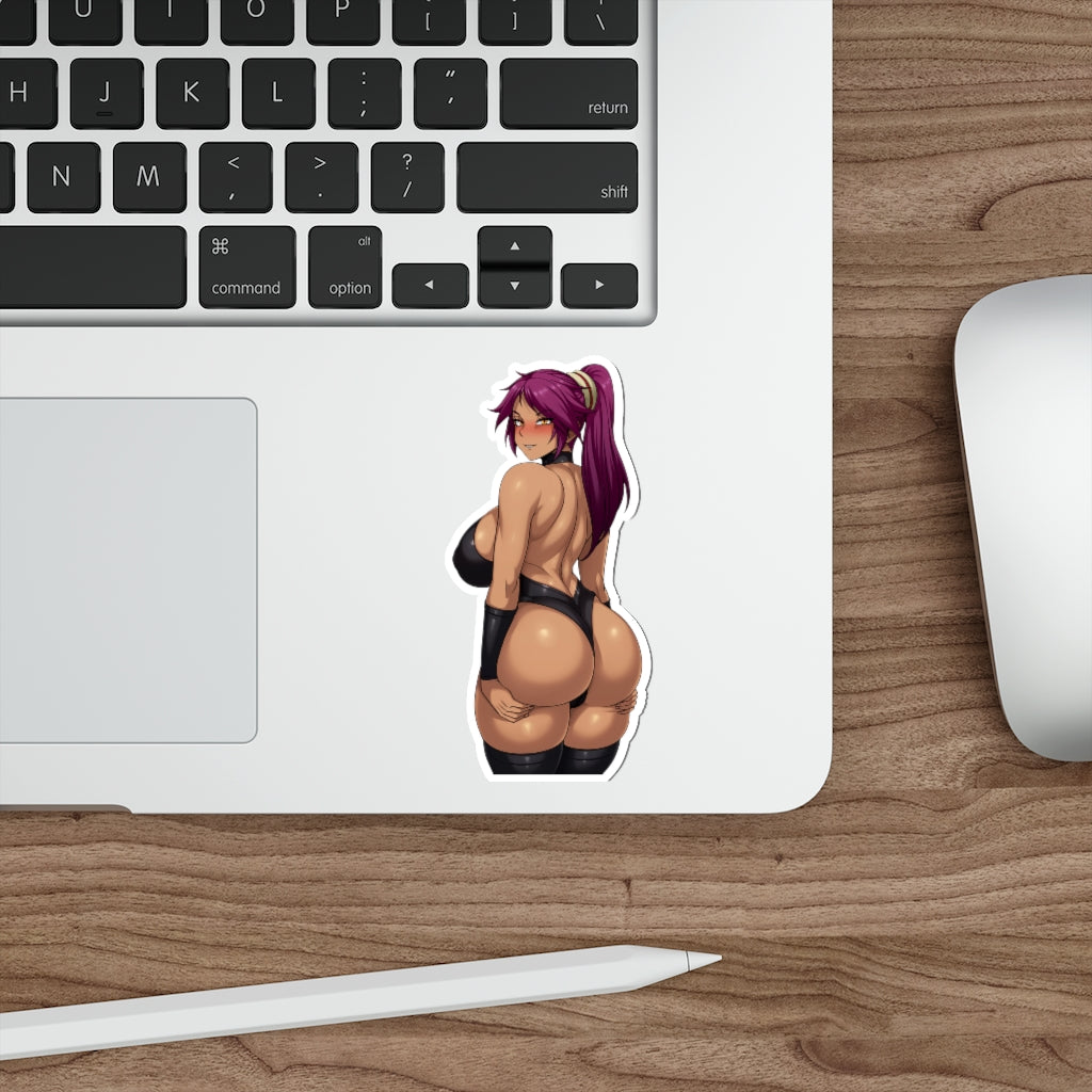 Thick Butt Shihouin Yoruichi Bleach Waterproof Sticker - Ecchi Vinyl Decal