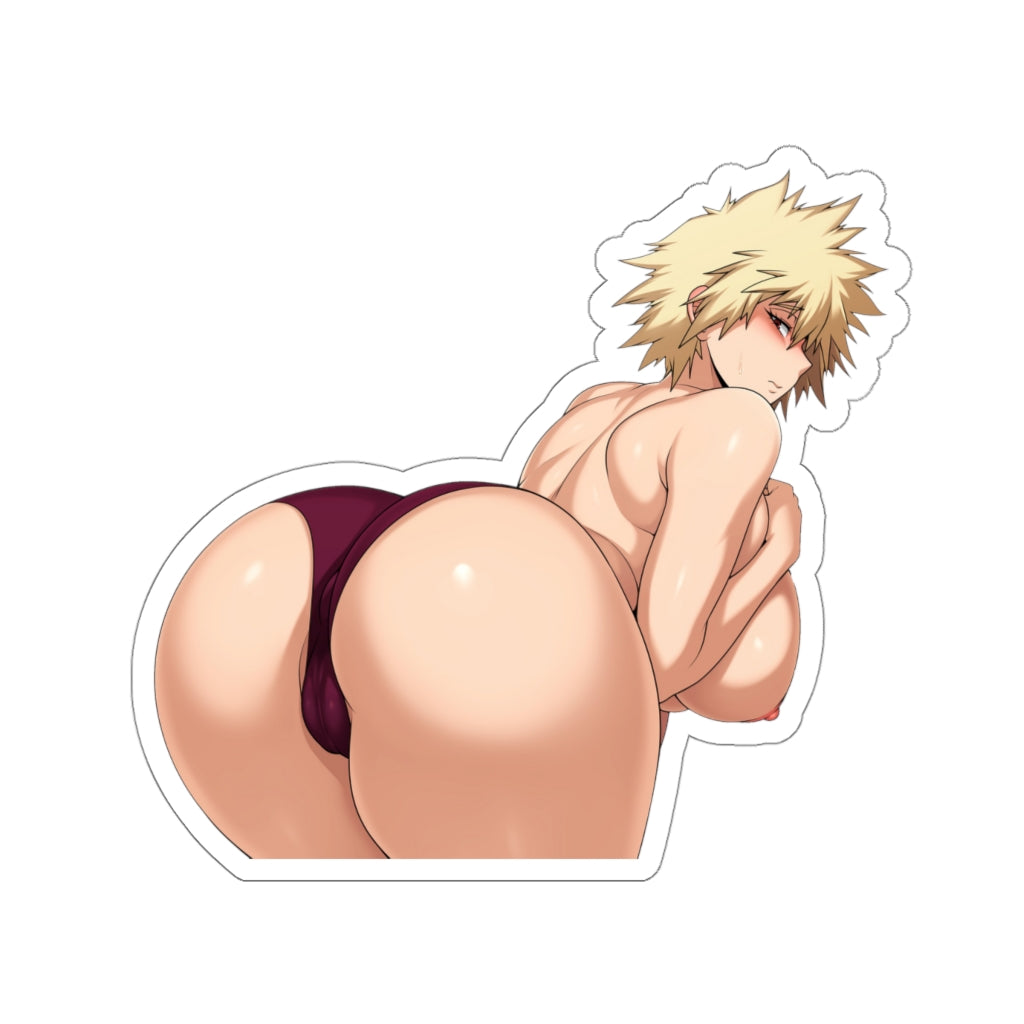 Big Ass Bakugou Mitsuki My Hero Academia Waterproof Sticker - Ecchi Vinyl Decal