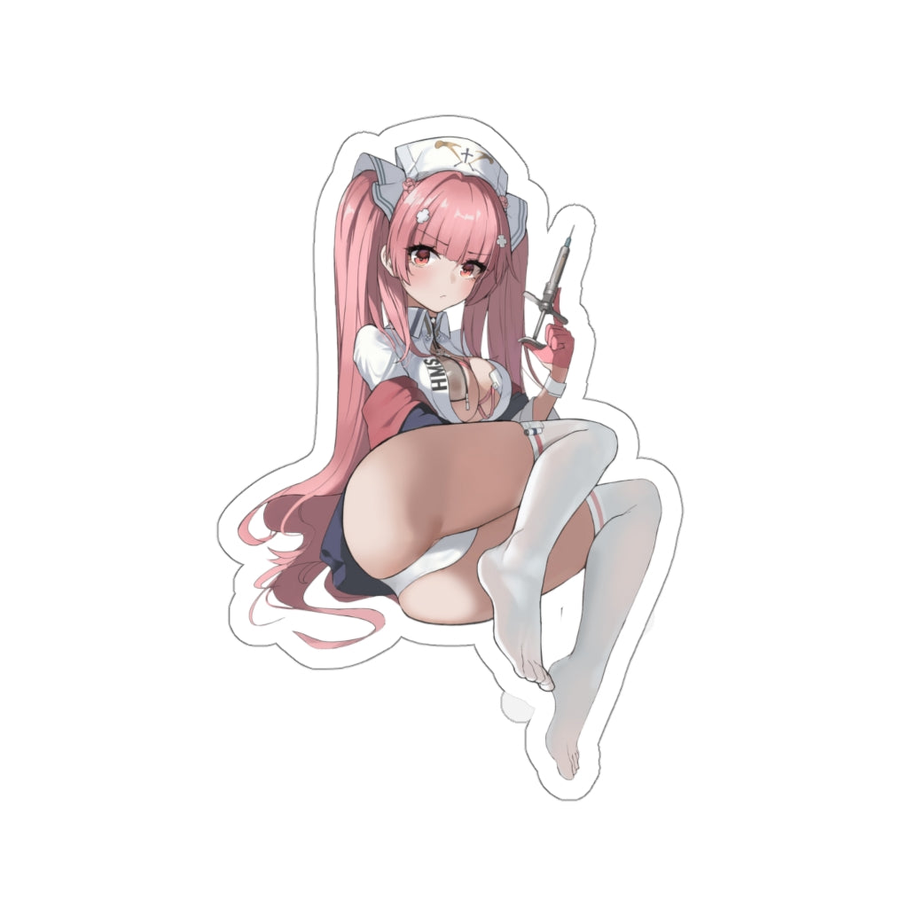 Sexy Nurse Perseus Azur Lane Waterproof Sticker - Ecchi Vinyl Decal