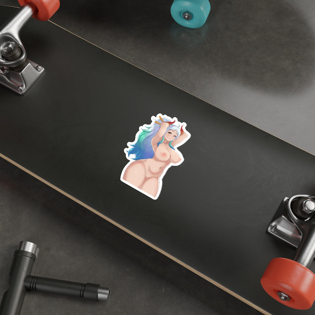 Nude Yamato One Piece Waterproof Sticker - Ecchi Vinyl Decal