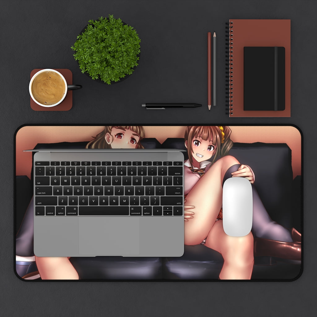 The Idolmaster Million Live Sexy Mousepad - Nao Kamiya And Yokoyama Desk Mat - Ecchi Playmat