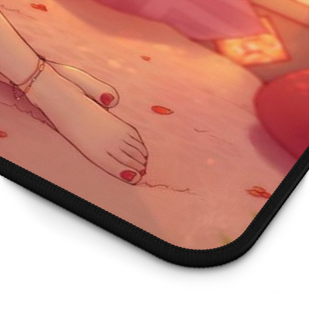 Sexy Oriental Outfit Avatar Final Fantasy 14 Desk Mat - Non Slip Mousepad