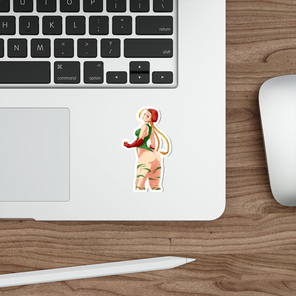 Thick Cammy Street Fighter Waterproof Sticker - Ecchi Vinyl Decal