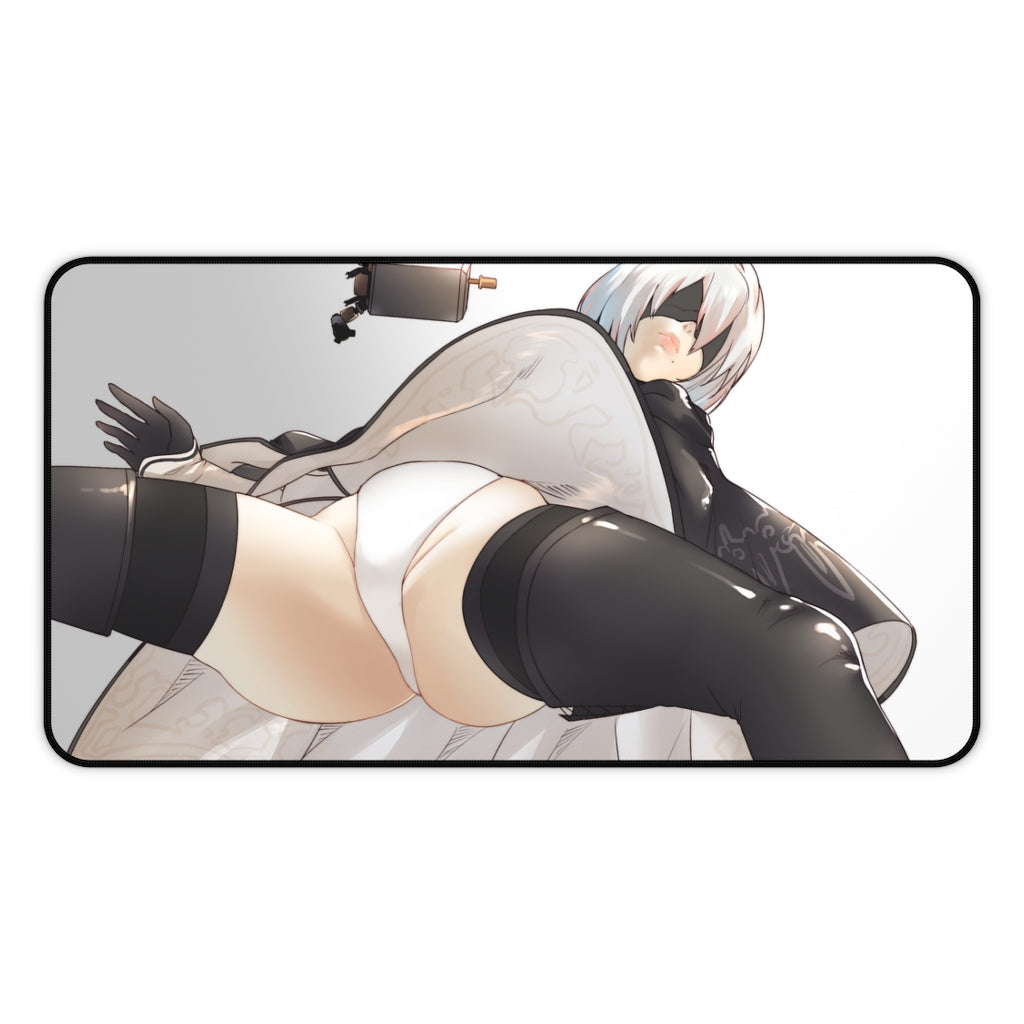 Nier Automata Sexy Mousepad - 2B Panties Desk Mat - Ecchi Gaming Playmat