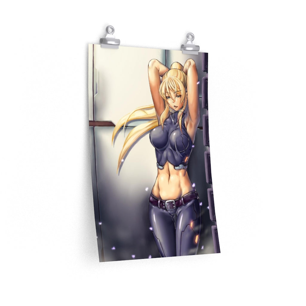 Sexy Sarah Bryant Virtua Fighter Poster - Lewd Premium Matte Vertical Poster - Adult Wall Art