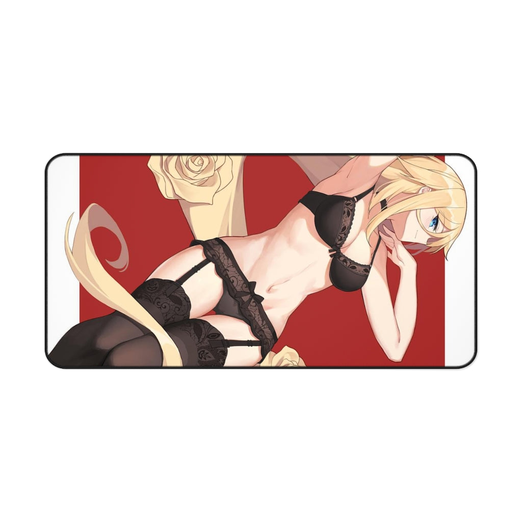 Guilty Gear Sexy Mousepad - Lingerie Millia Gaming Desk Mat - Ecchi Playmat