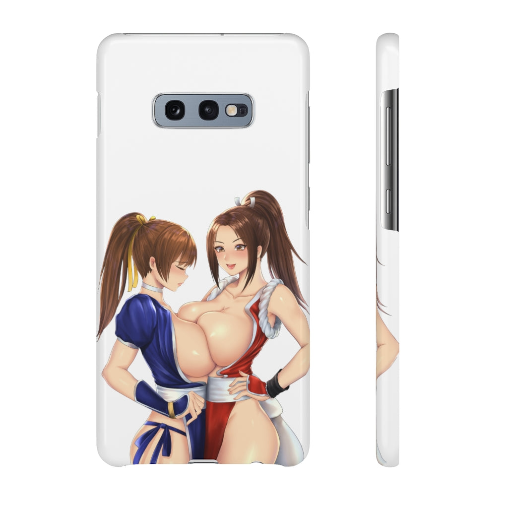 Oppai Anime Phone Case - Kawaii Aesthetic Snap Case - iPhone 13